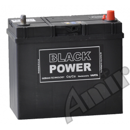 Akumulator Black Power 45Ah 300A Prawy+