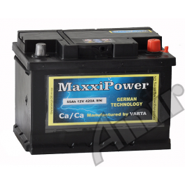 Akumulator Maxxi Power 55Ah 420A Prawy+
