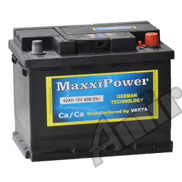 Akumulator Maxxi Power 62Ah 480A Prawy+
