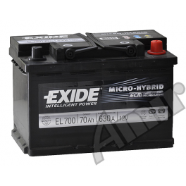 Akumulator EXIDE ECM MICRO-HYBRID 70Ah