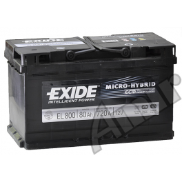 Akumulator EXIDE ECM MICRO-HYBRID 80Ah
