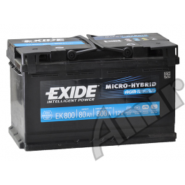 Akumulator EXIDE AGM MICRO-HYBRID 80A