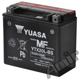 Akumulator YUASA Super MF YTX20L-BS 12V 18Ah