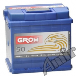 Akumulator GROM 50Ah 450A 
